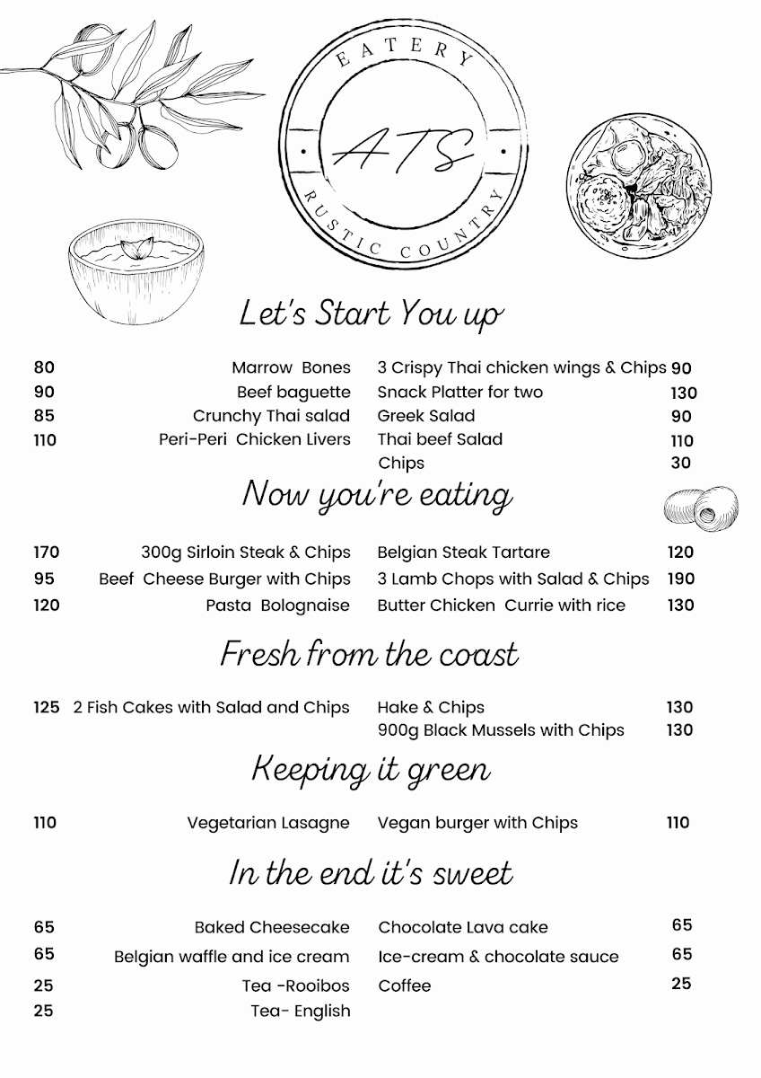 Menu Ats Eatery & Bar-3