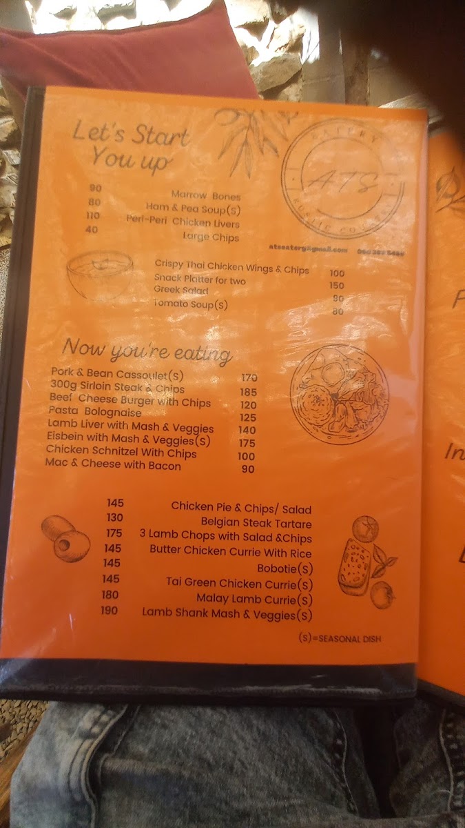 Menu Ats Eatery & Bar-8