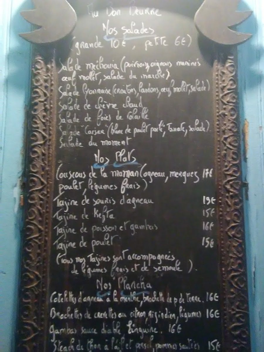 Menu Au Bon Beurre-3