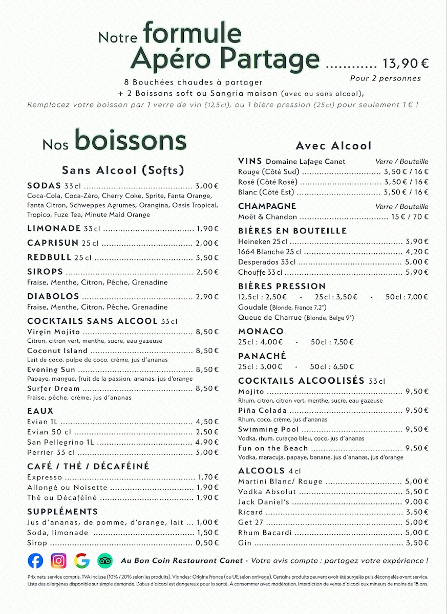 Menu Au Bon Coin Fast&good-1