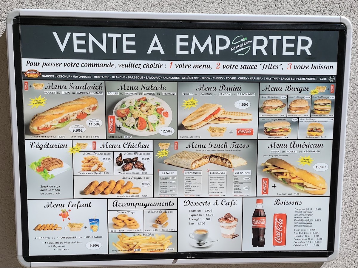 Menu Au Bon Coin Fast&good-5