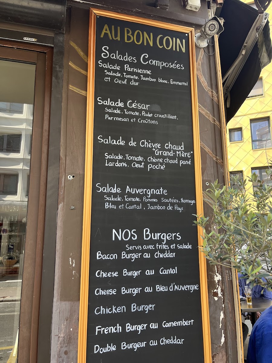 Menu Au Bon Coin-1