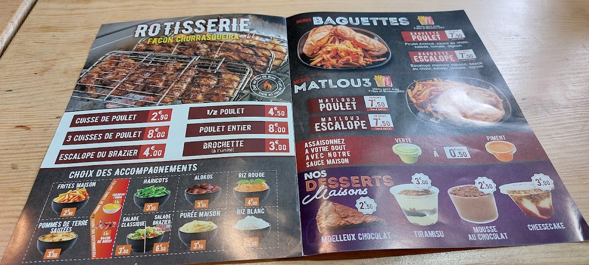 Menu Au Brazier Rueil-Malmaison-5