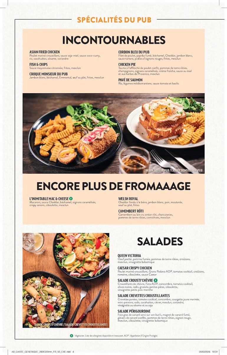 Menu Au Bureau - Pub Et Brasserie-2