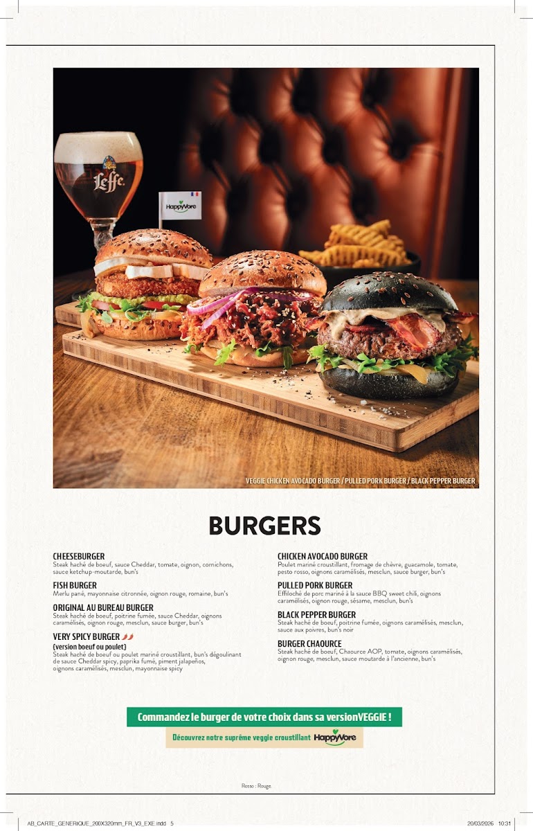 Menu Au Bureau - Pub Et Brasserie-6