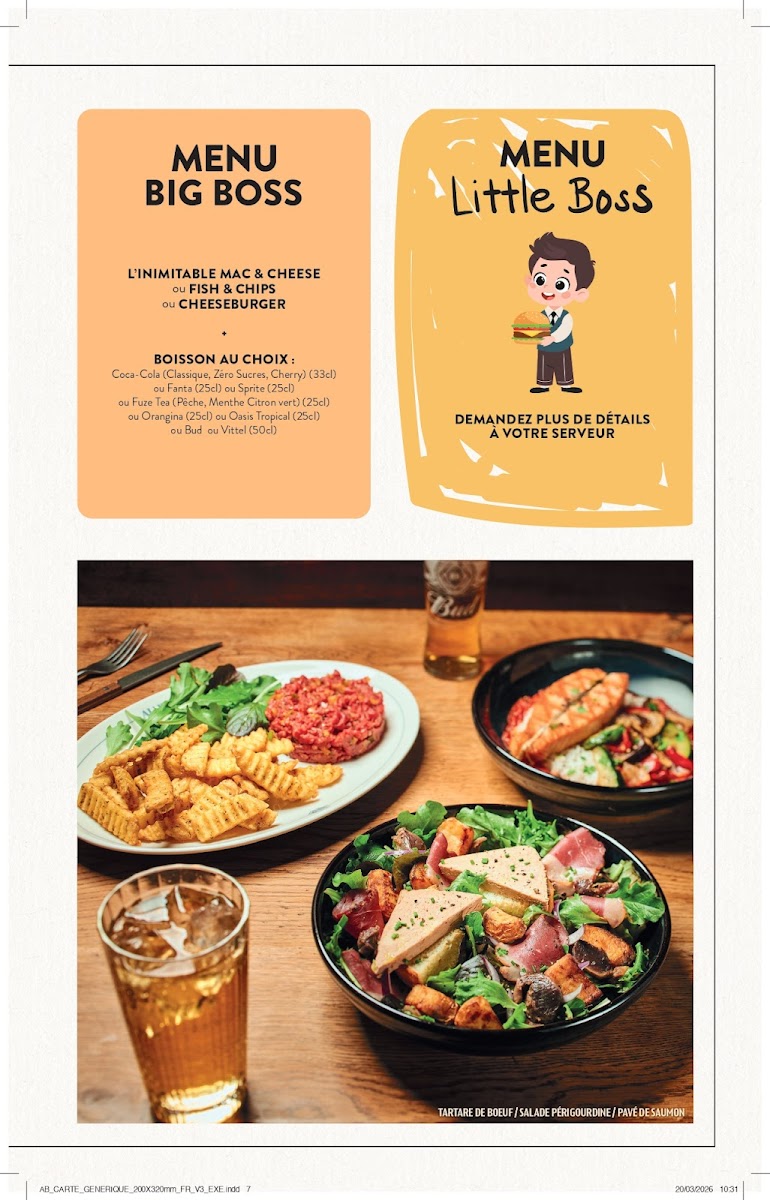 Menu Au Bureau - Pub Et Brasserie-8