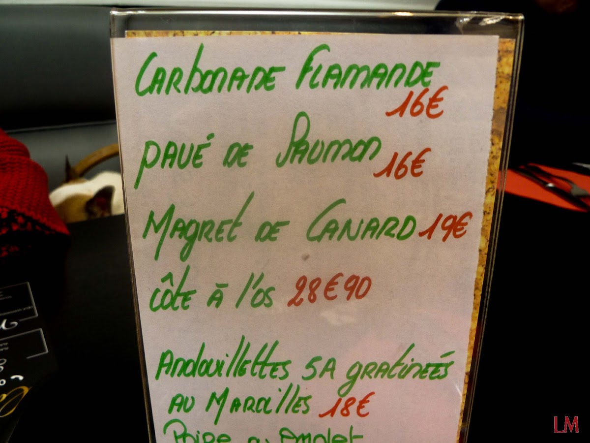 Menu Au Canon D'or-7