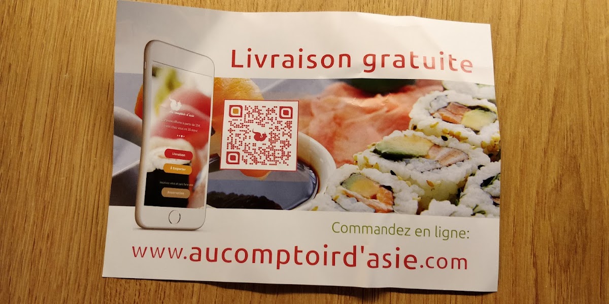 Menu Au Comptoir D'asie-3