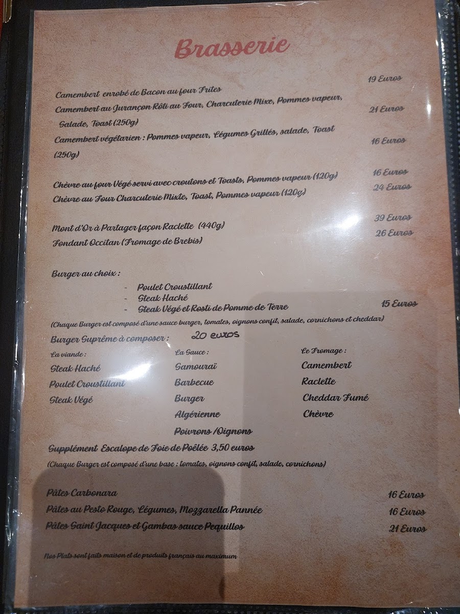 Menu Au Family's-1