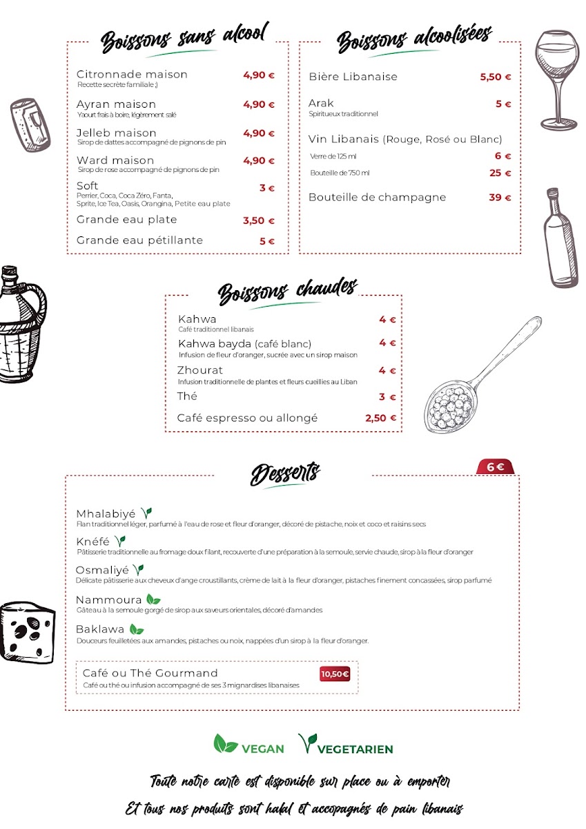 Menu Au Libanais-2
