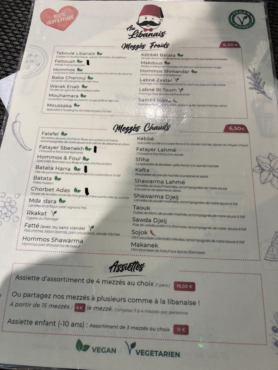 Menu Au Libanais-5