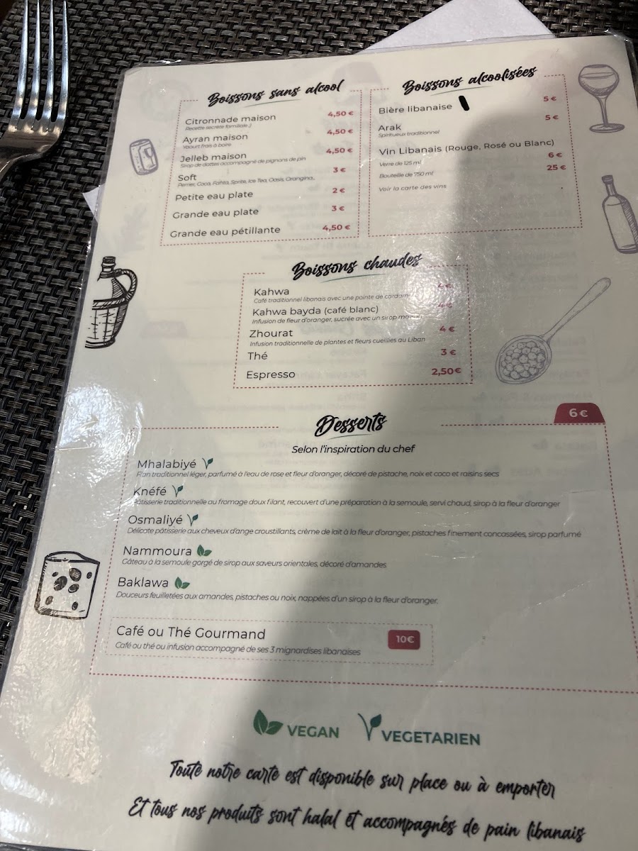 Menu Au Libanais-6