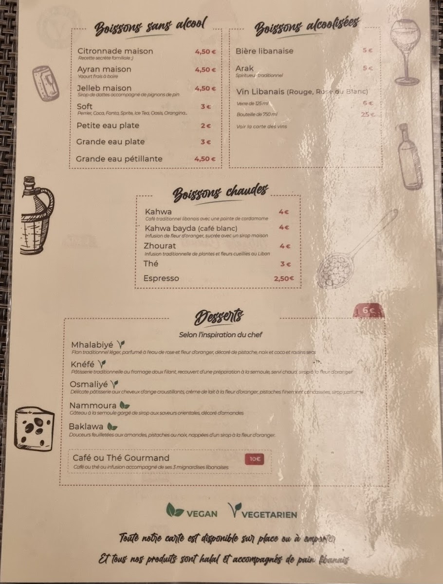 Menu Au Libanais-8