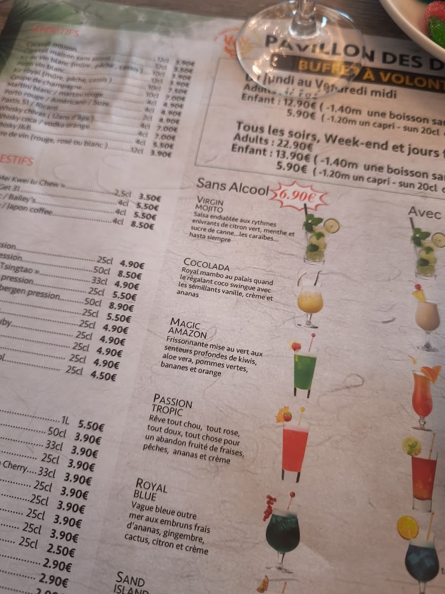 Menu Au Pavillon Des Delices-3