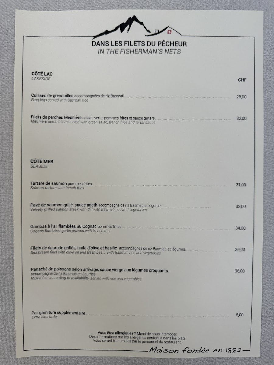 Menu Au Petit Chalet-10