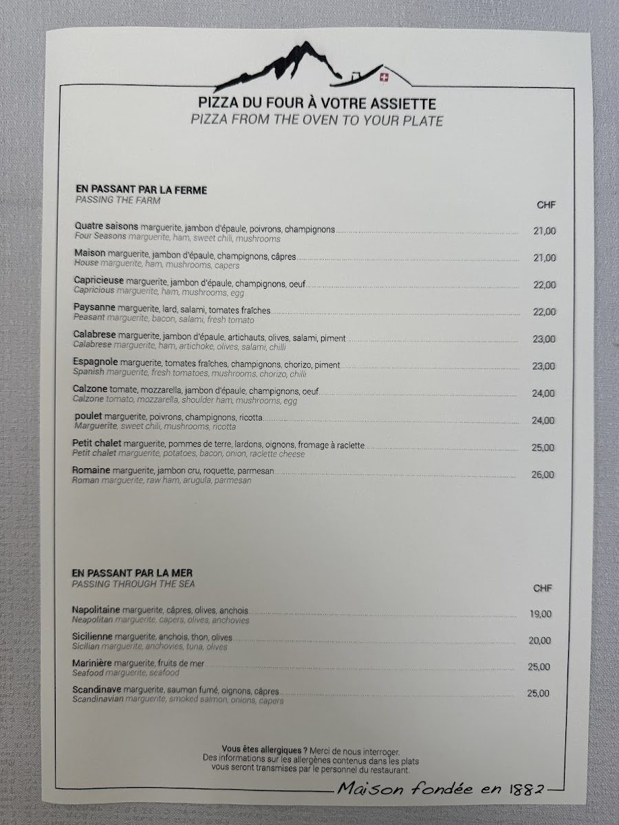 Menu Au Petit Chalet-3