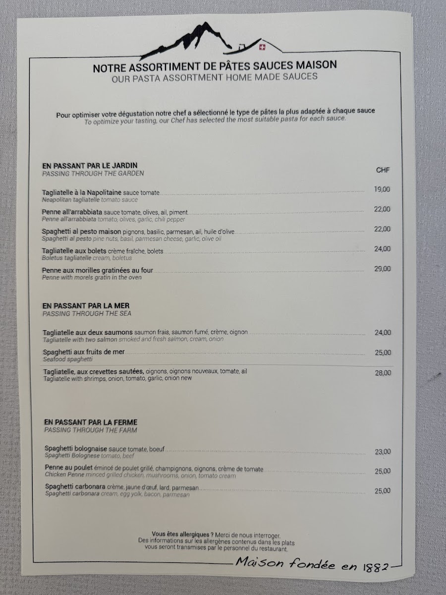 Menu Au Petit Chalet-4