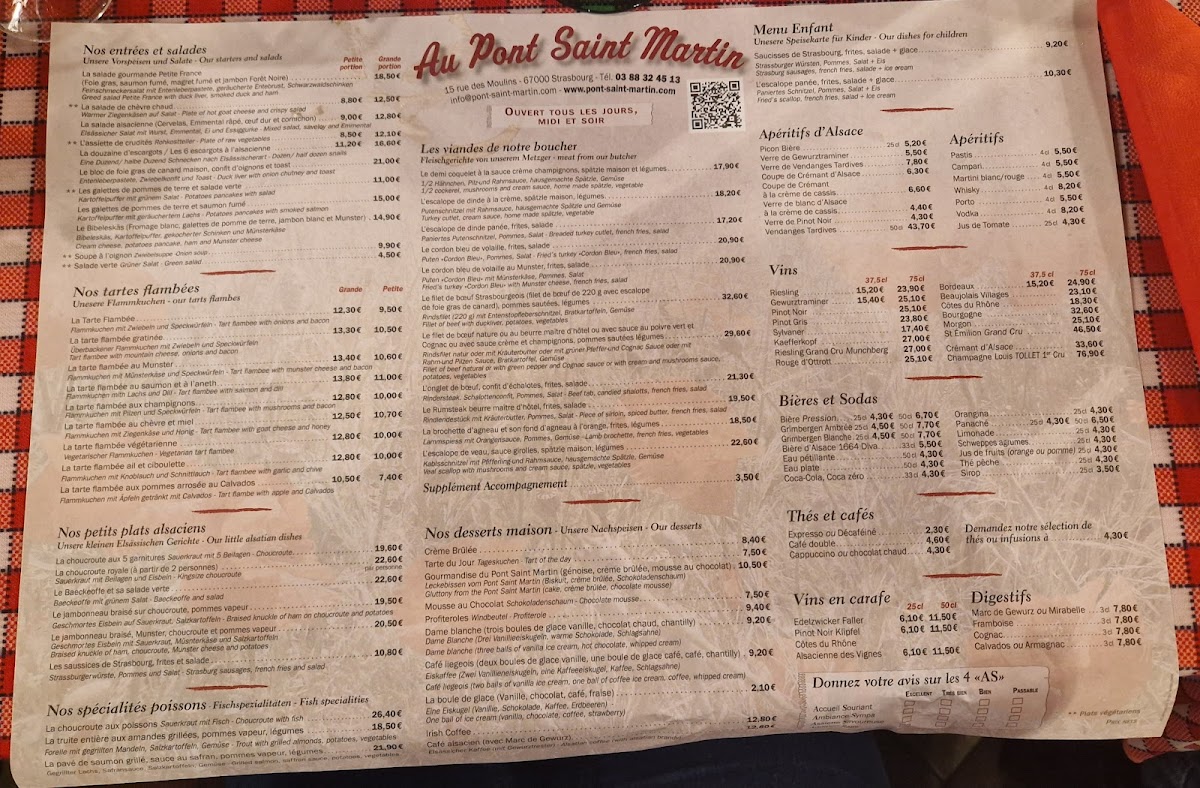 Menu Au Pont Saint-Martin-6