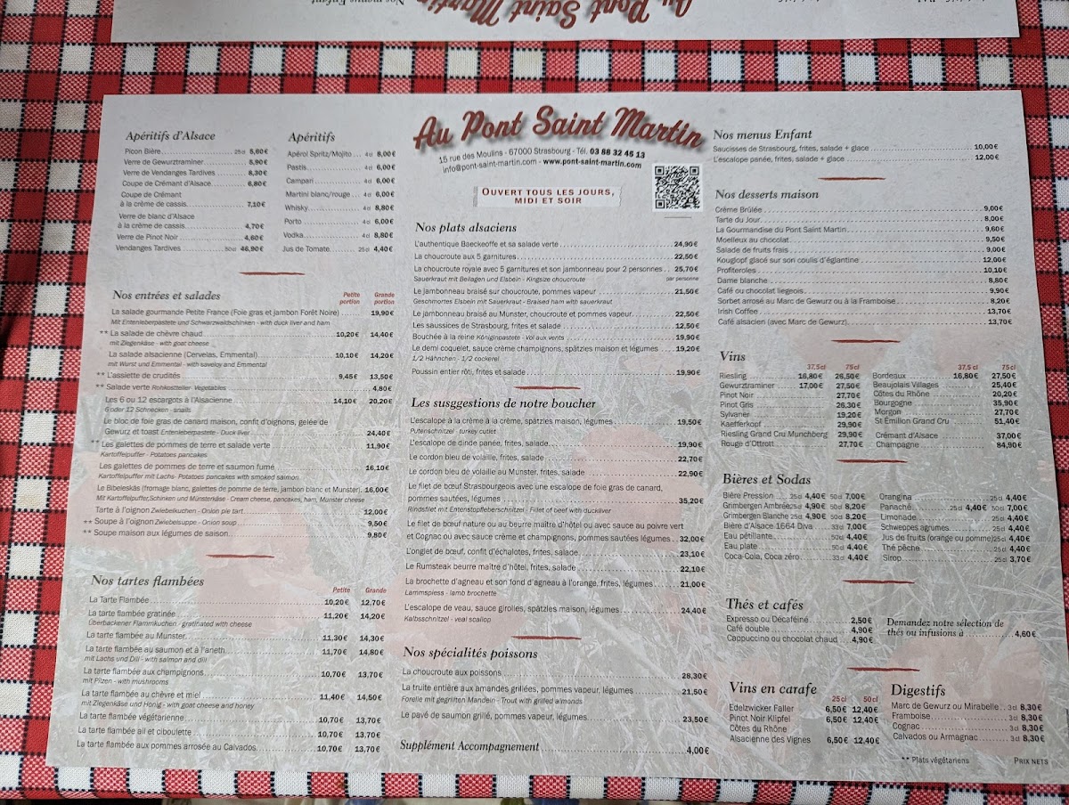 Menu Au Pont Saint-Martin-7