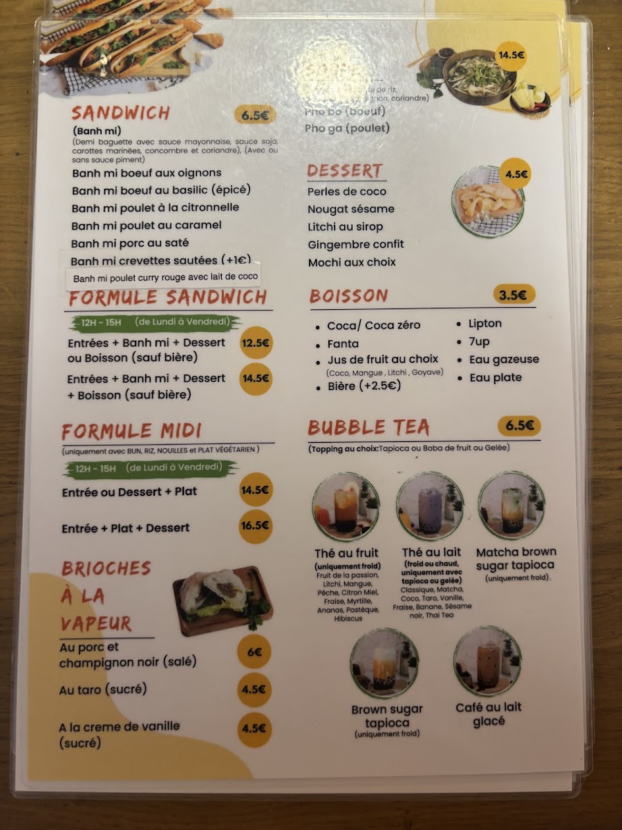 Menu Au P’Tit Viet Neuilly-Sur-Seine-8