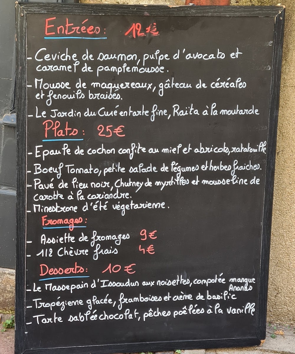 Menu Au Rez De Chaussee-1