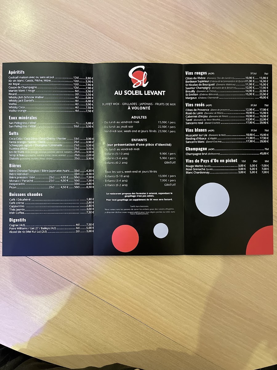 Menu Au Soleil Levant-3