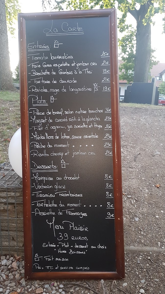 Menu Auberge D'archamps-5