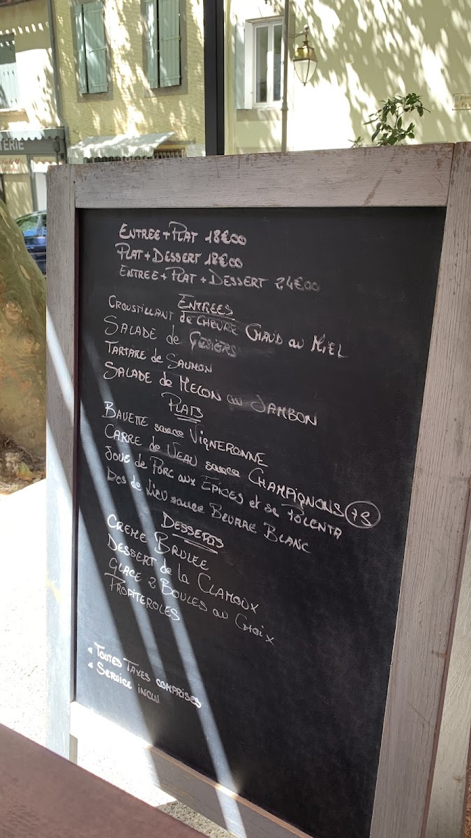 Menu Auberge De La Clamoux-3