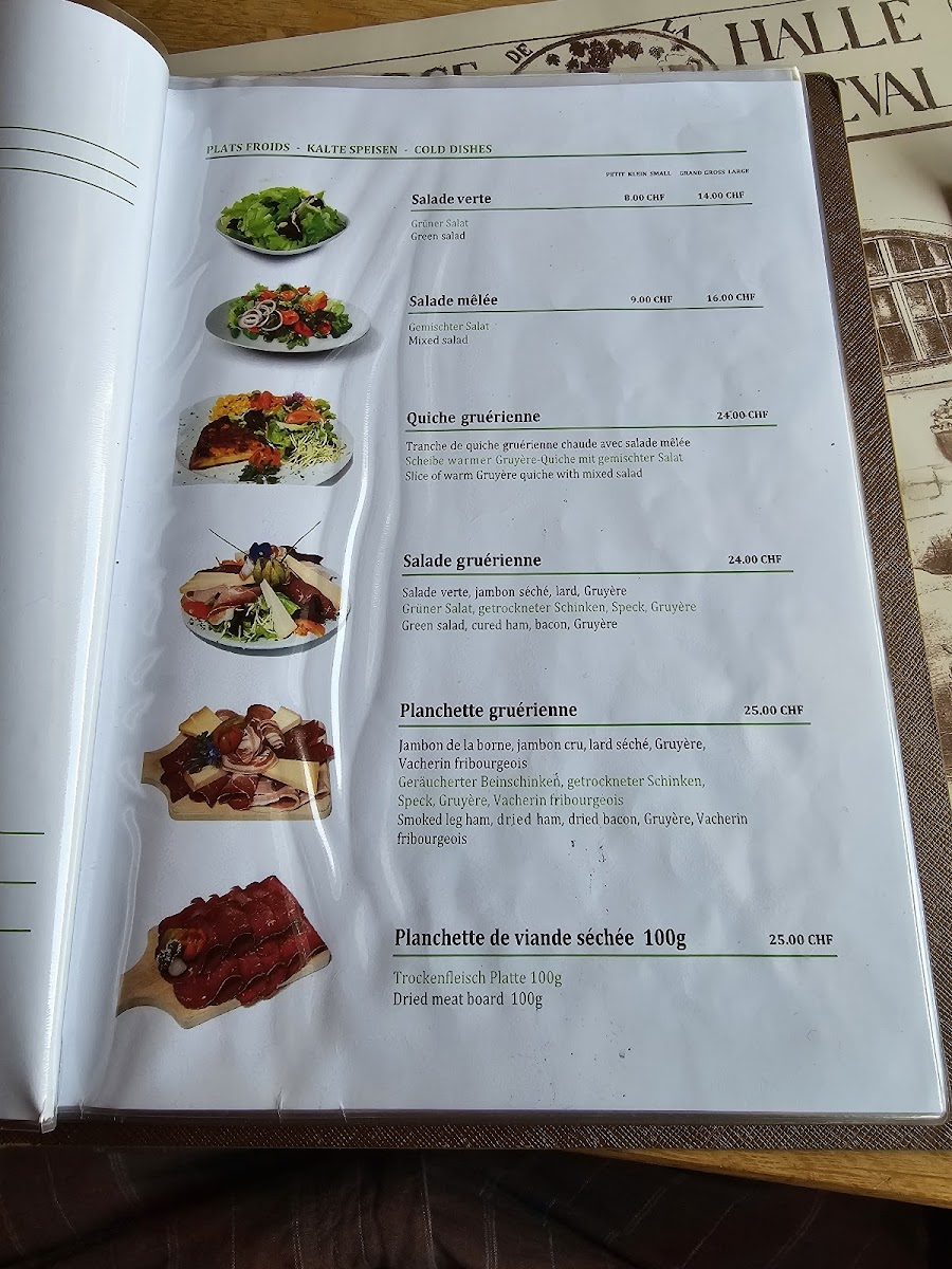 Menu Auberge De La Halle-10