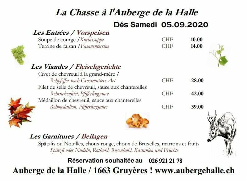Menu Auberge De La Halle-6