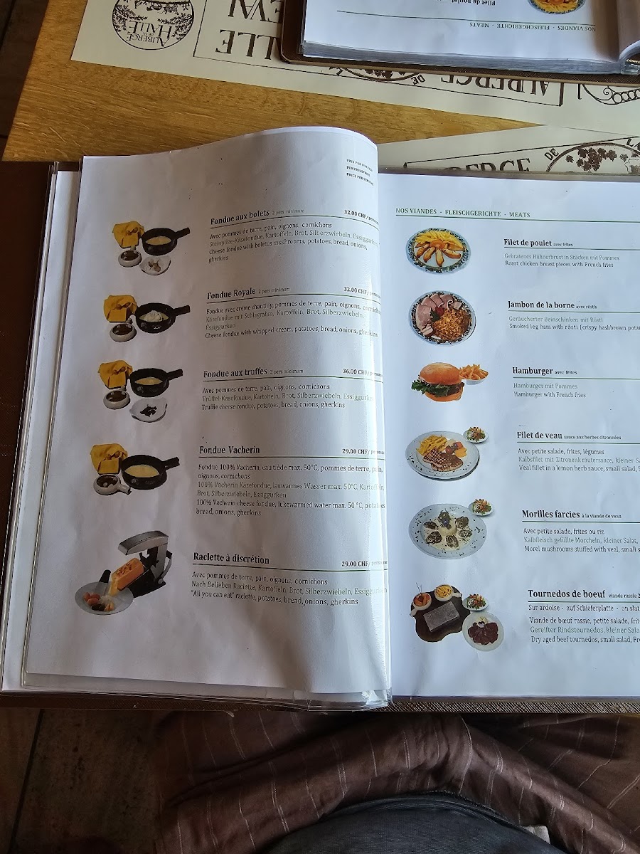 Menu Auberge De La Halle-9