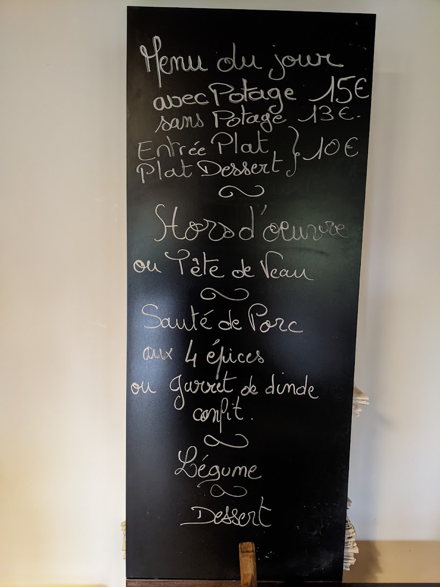 Menu Auberge Des Chasseurs-2