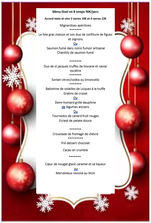 Menu Auberge Des Vieilles Poutres-1