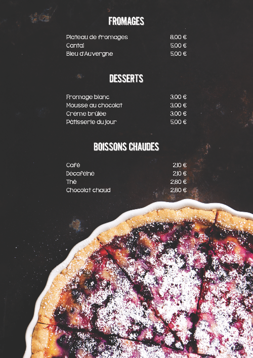 Menu Auberge Du Cheval Blanc-1