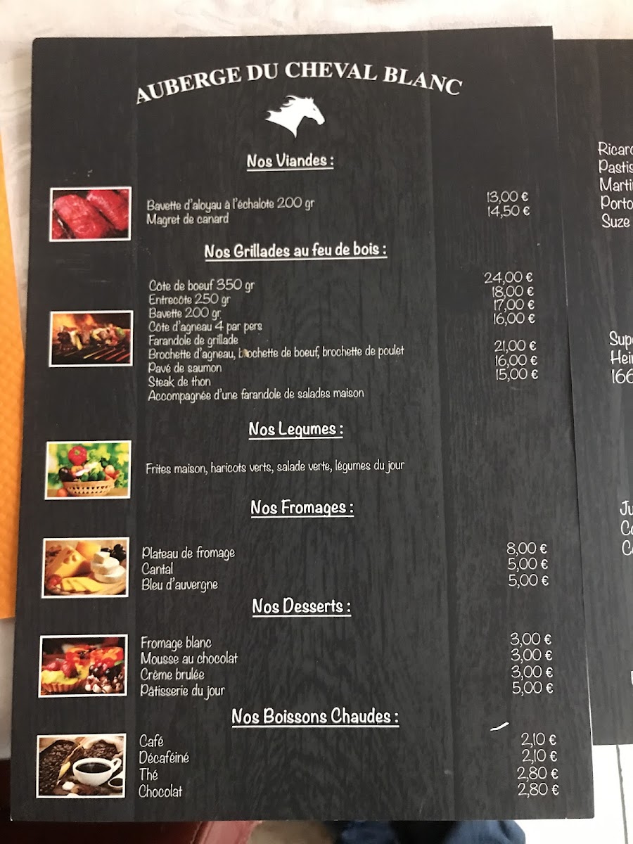 Menu Auberge Du Cheval Blanc-5