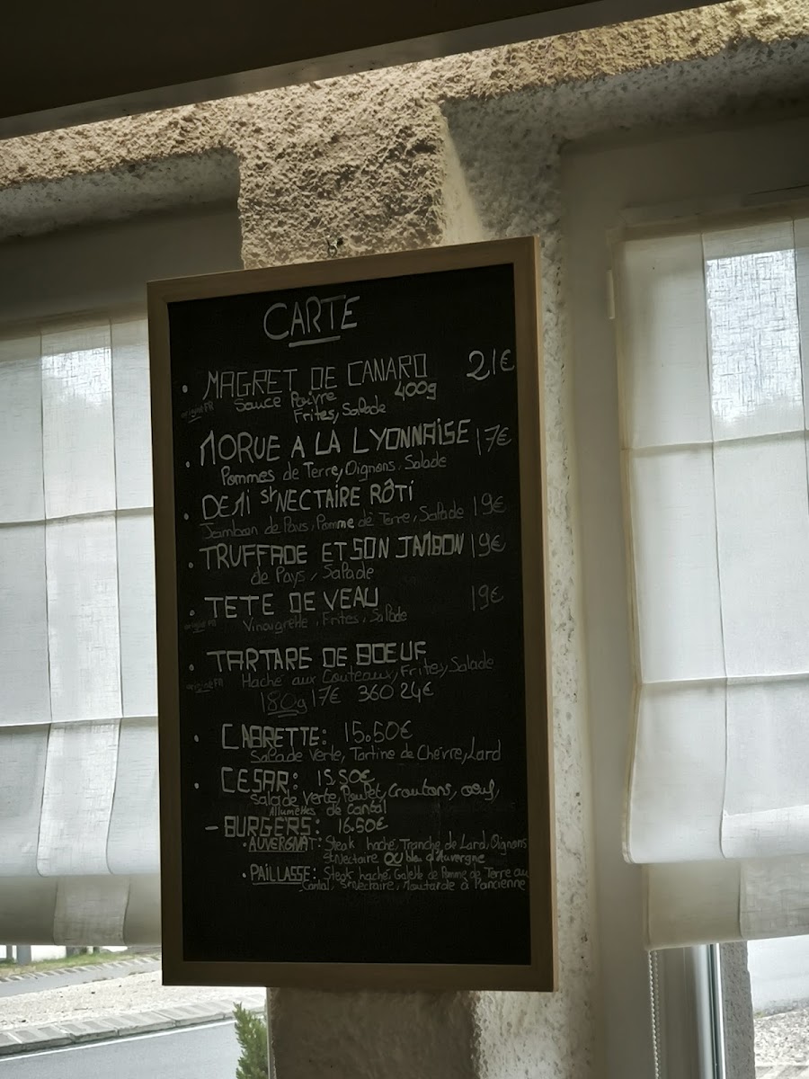 Menu Auberge Du Cratère-2