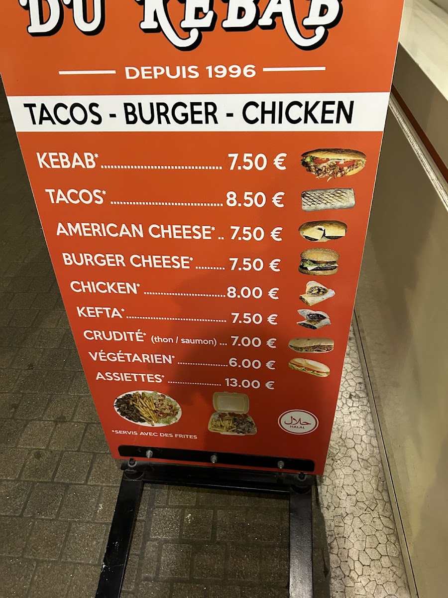 Menu Auberge Du Kebab-6