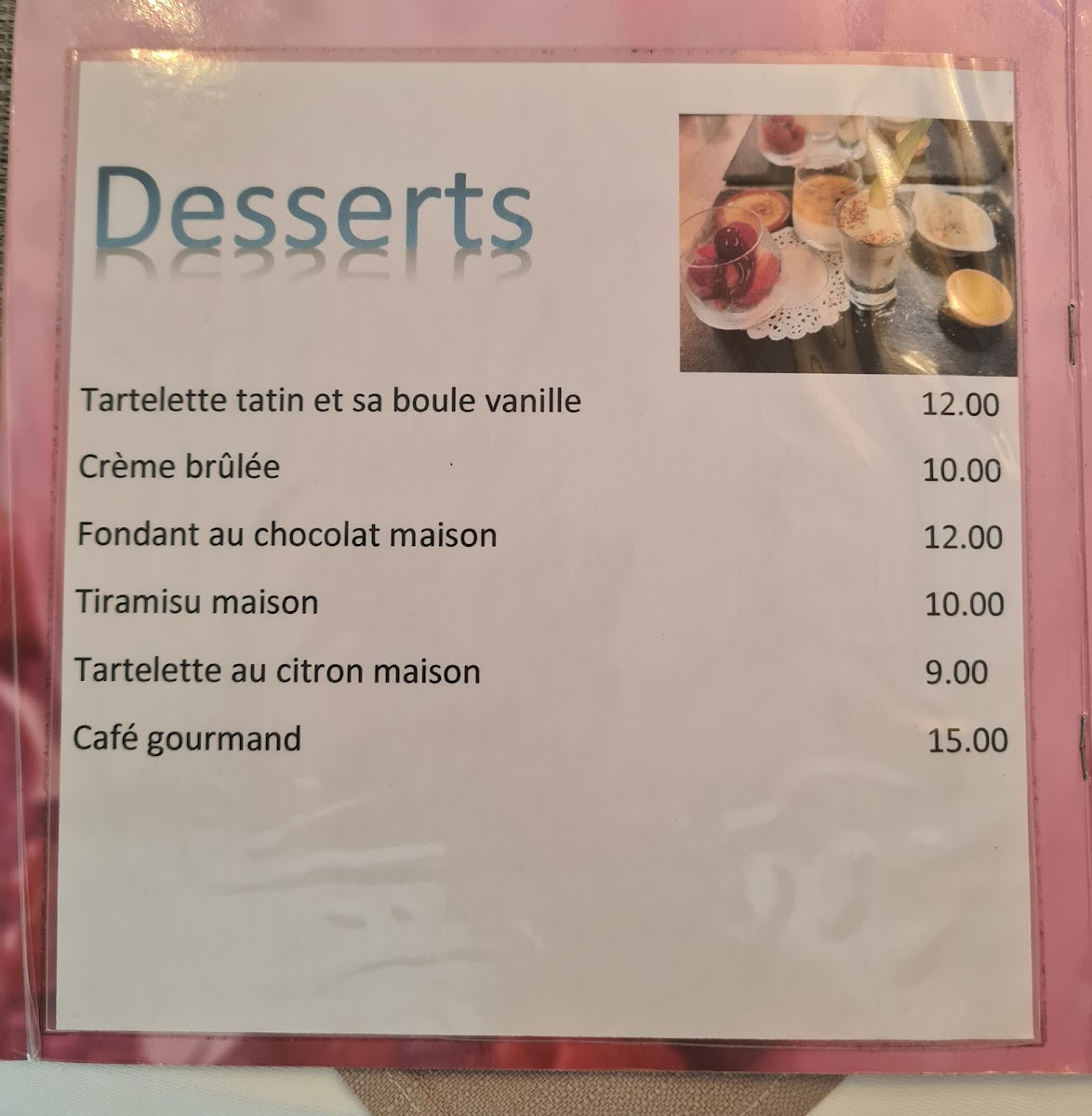 Menu Auberge Le St-Sulpice-2