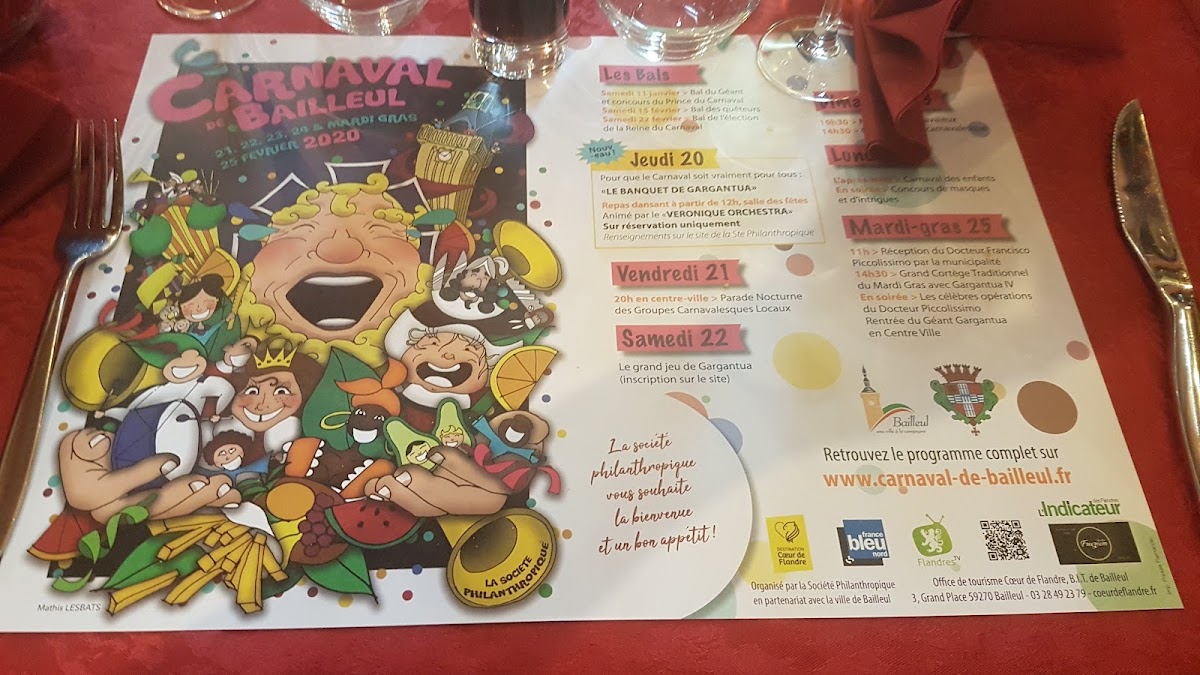 Menu Auberge Saint Hubert-1