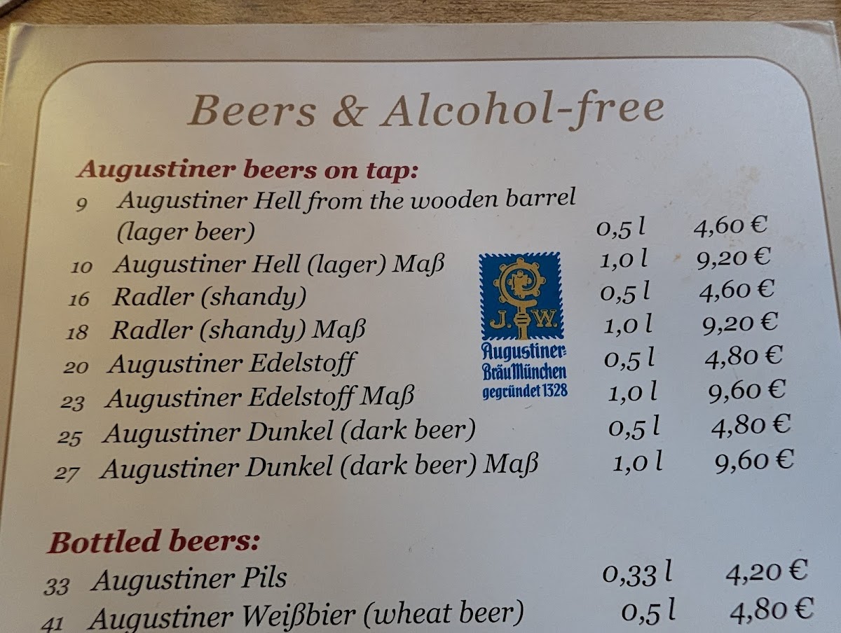 Menu Augustiner Klosterwirt-10