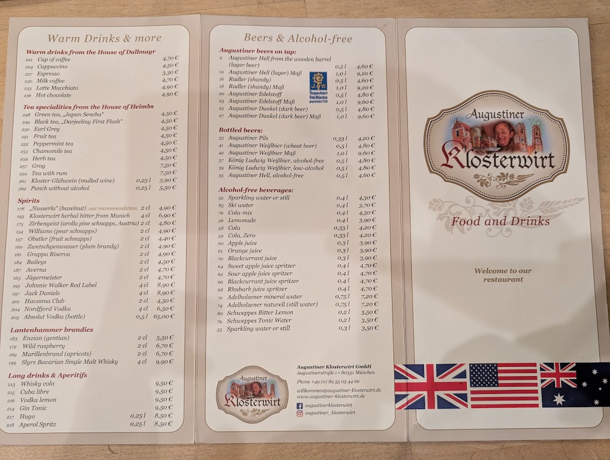 Menu Augustiner Klosterwirt-8