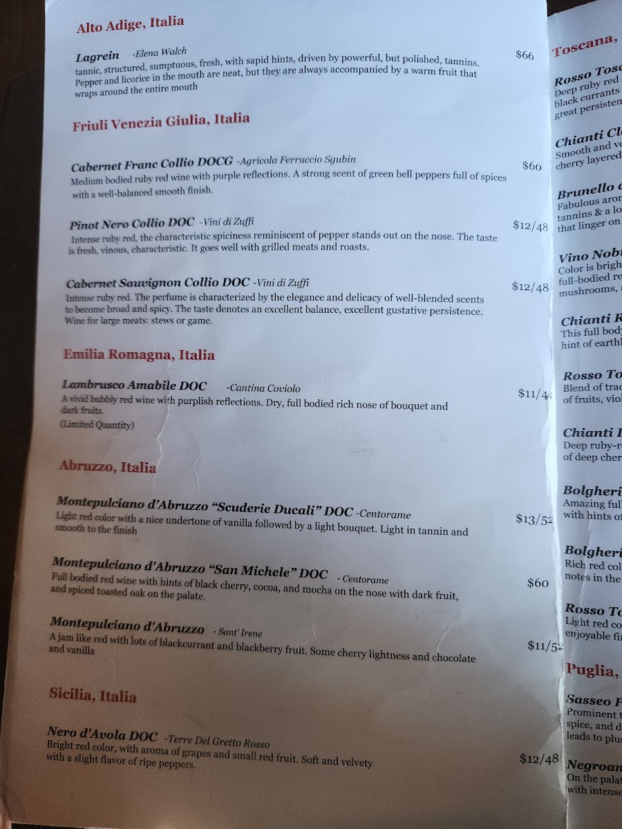 Menu Aumm Aumm Pizzeria And Wine Bar At The Brownstone-9