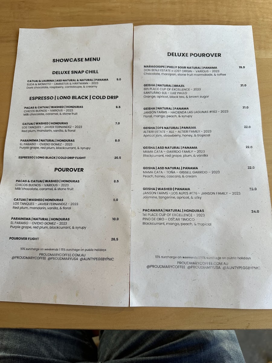 Menu Aunty Peg's-6