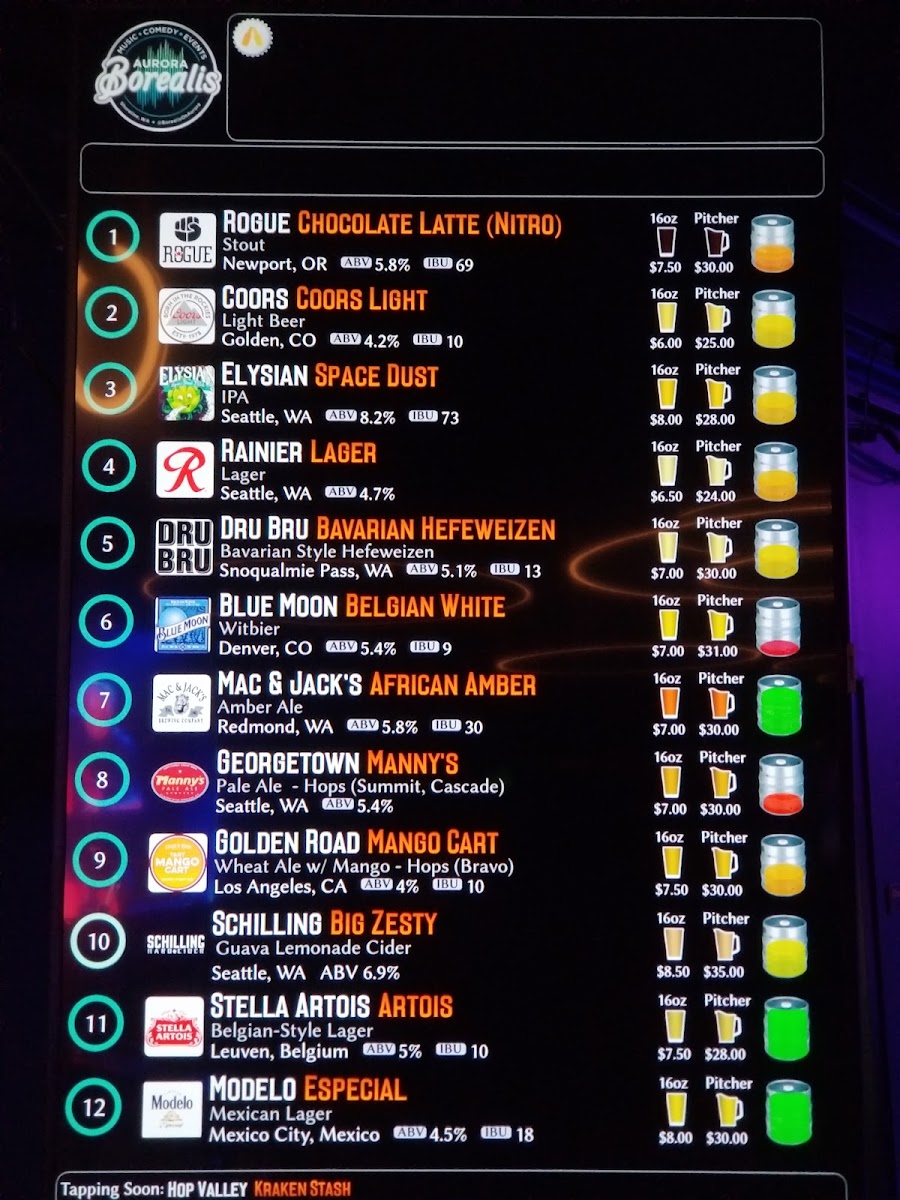 Menu Aurora Borealis-6