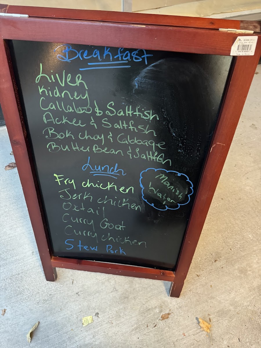 Menu Authentic Jamaican Jerk - Caribbean Cuisine-1