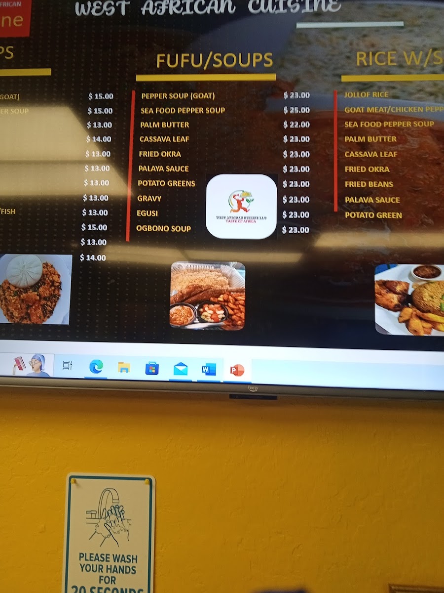 Menu Authentic Liberian Cuisine-10
