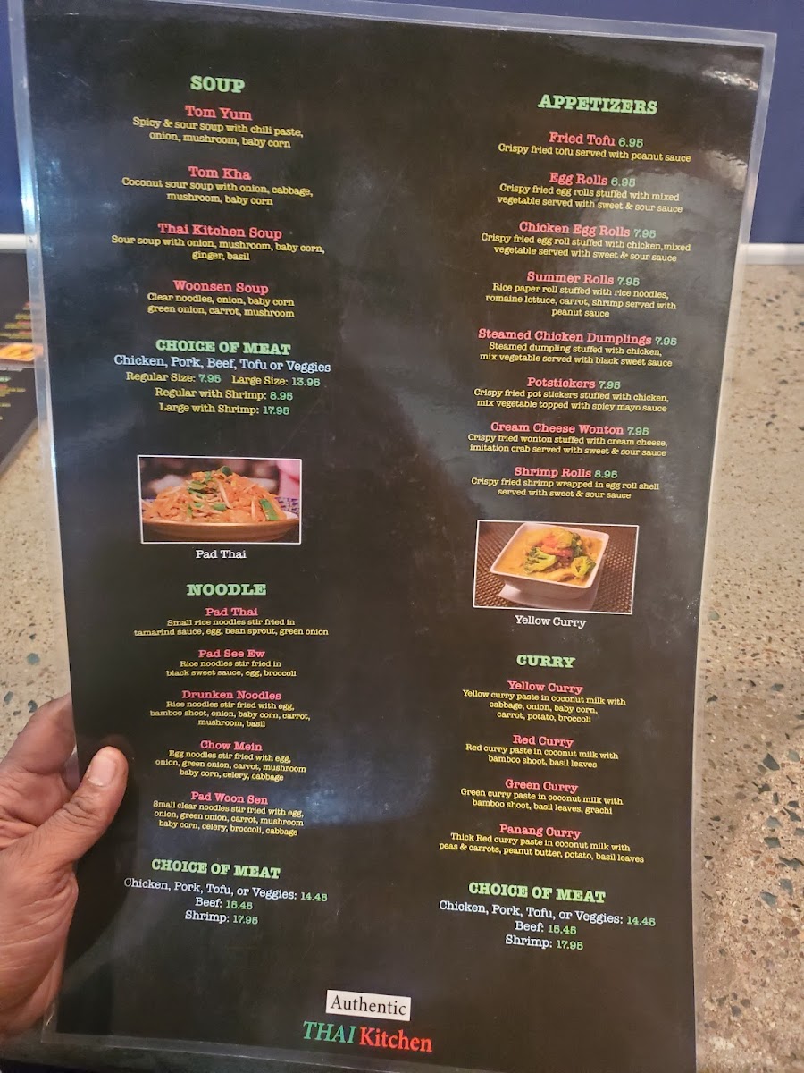 Menu Authentic Thai Kitchen-2