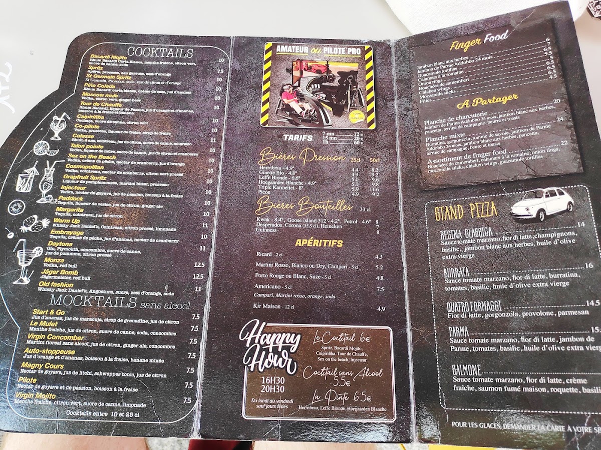 Menu Auto Passion Café-10