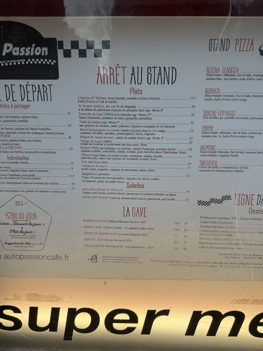 Menu Auto Passion Café-6