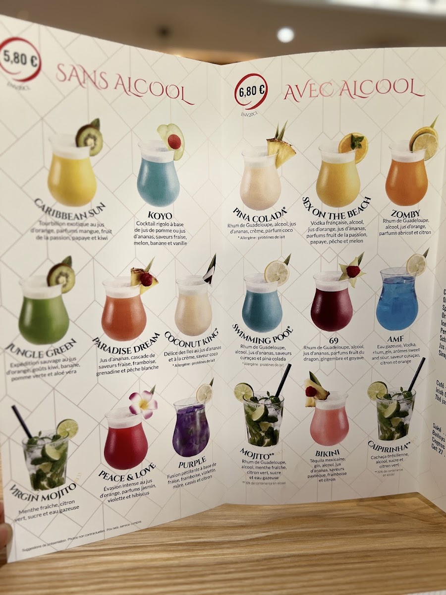 Menu Autour De L’Asie-2